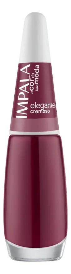 Esmalte Impala Coleção A Cor Da Moda Unha Elegante Cremoso