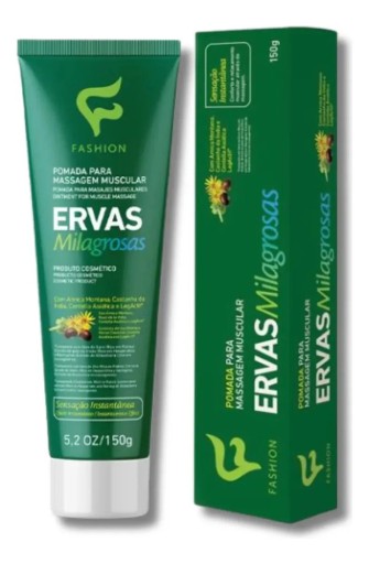 Pomada Fashion Ervas Milagrosas Alívio Muscular 150 g