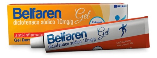 Belfaren Gel 10mg/g 60g Dor Muscular Articular