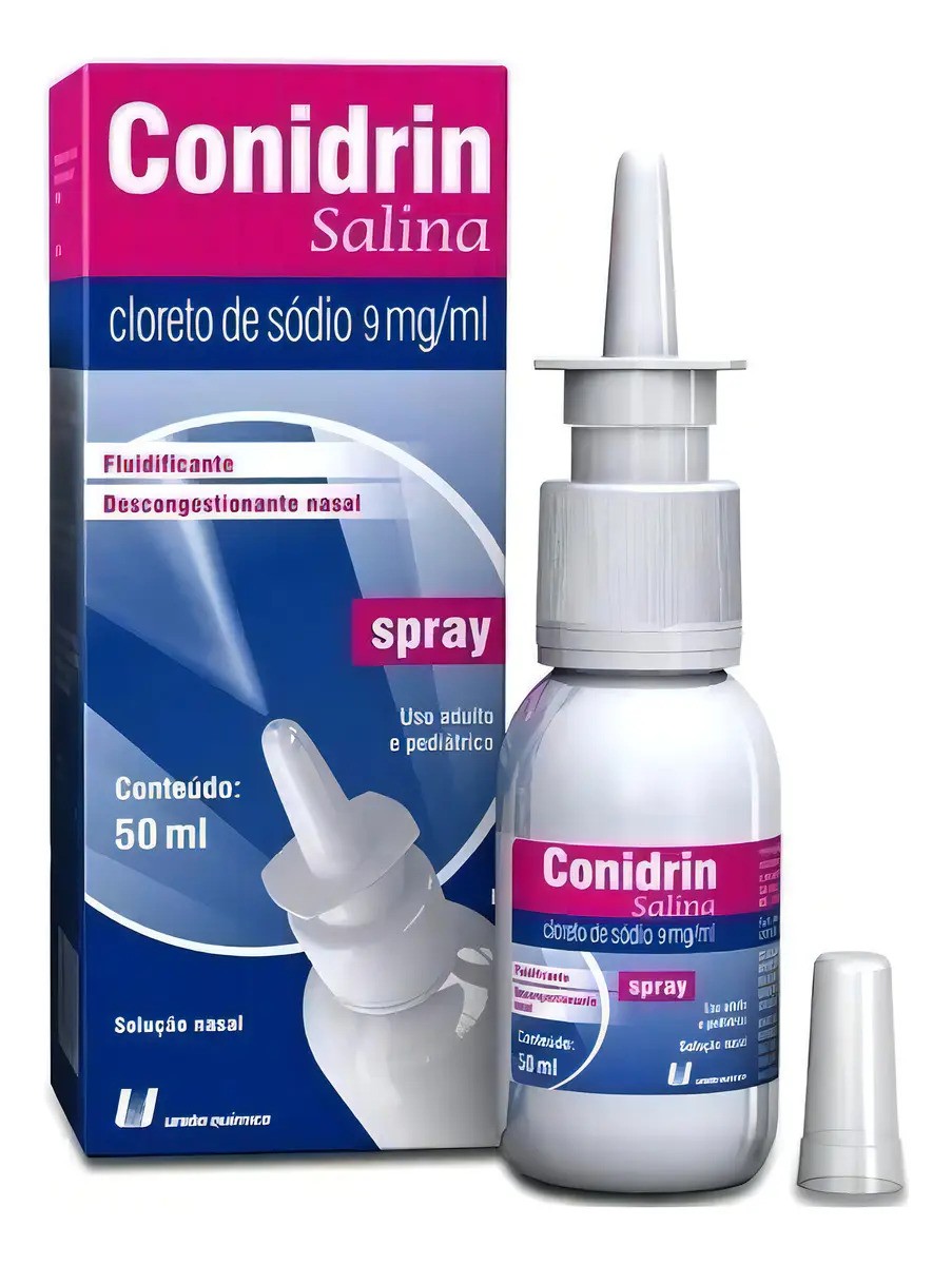 Spray Salina 9mg União Química 50ml Unidade