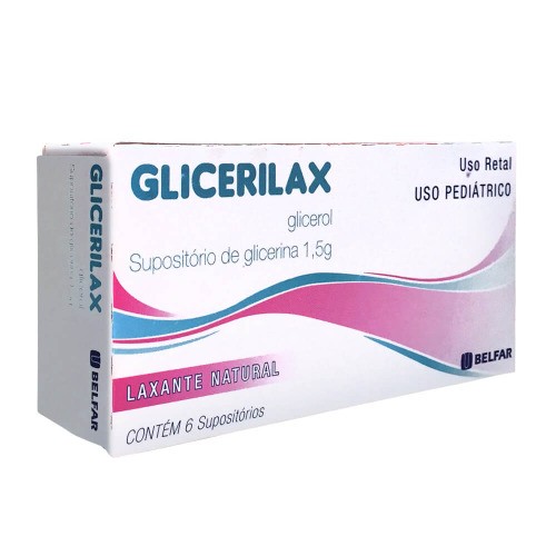 Supositório de Glicerina Pediátrico 1,5g 6 Unidades Belfar