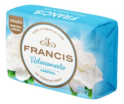 Sabonete Em Barra Gardênia 85g Francis