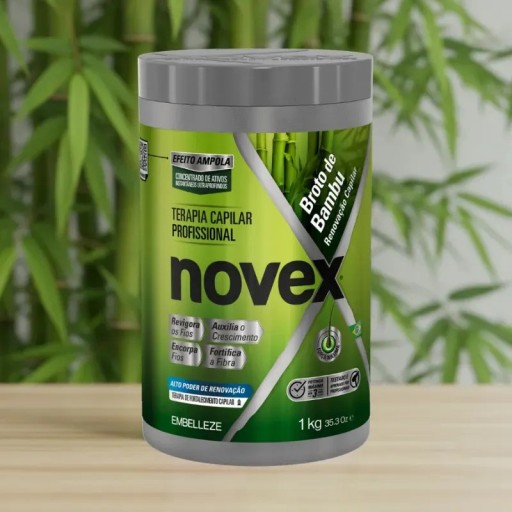 Creme de Tratamento Novex Broto de Bambu 1Kg