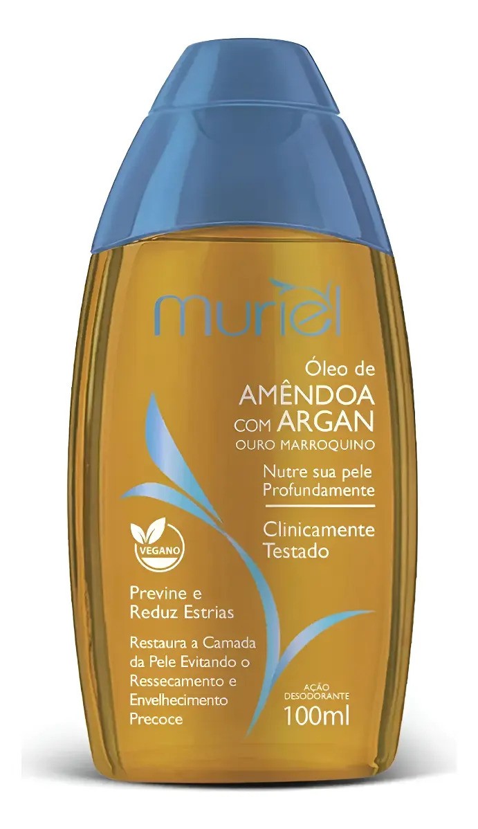 Óleo de Amêndoas Muriel Corporal Argan 100 mL
