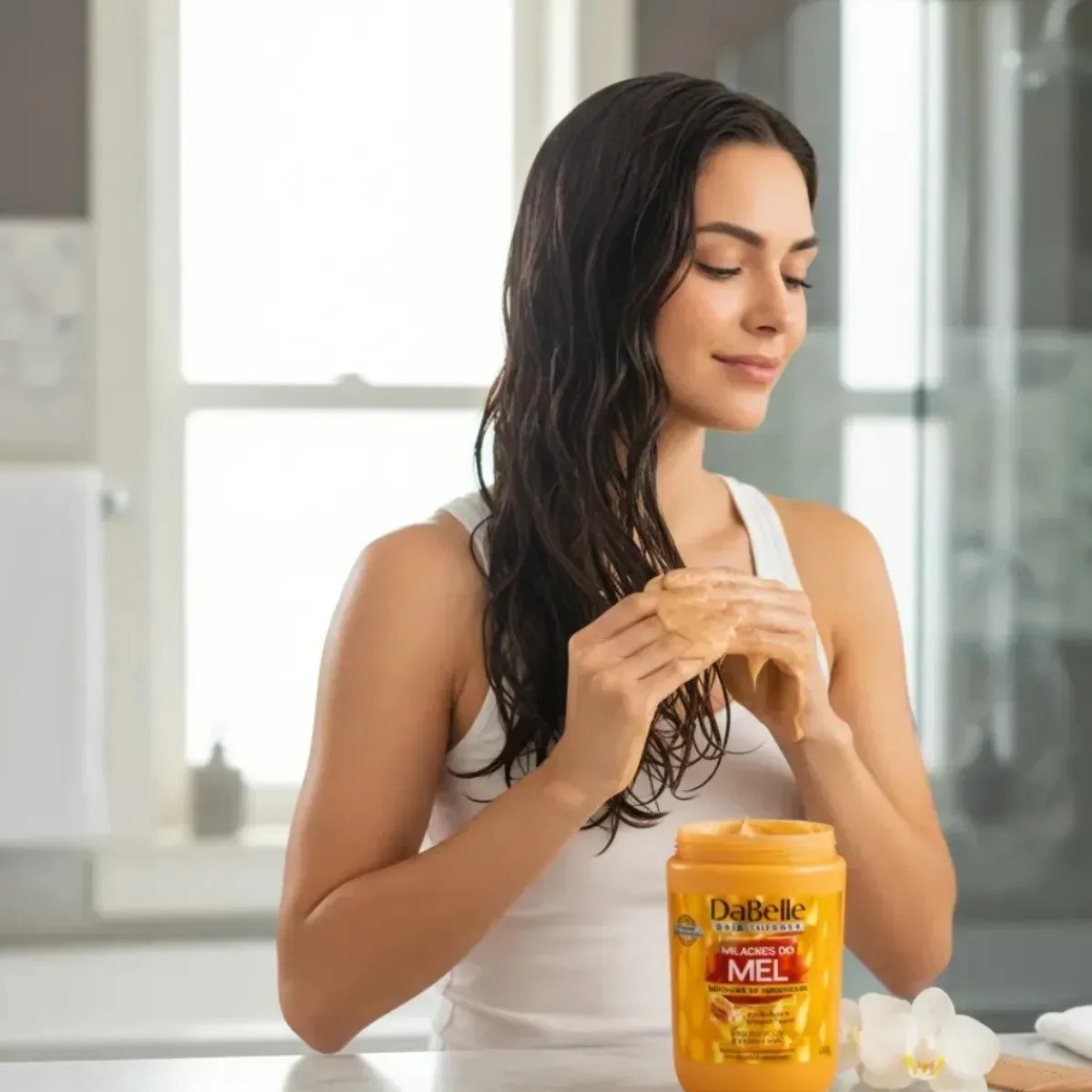 Máscara Hidratação Milagres do Mel DaBelle Hair 800g