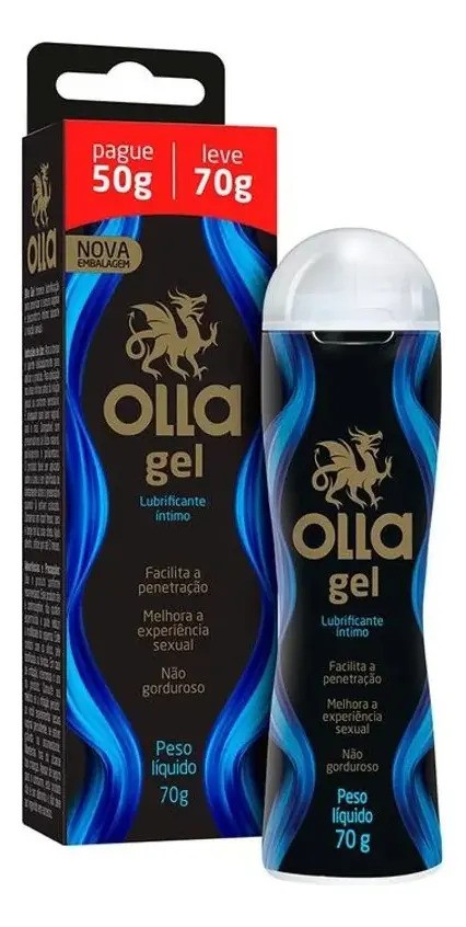 Lubrificante Íntimo em Gel Olla à Base de Água 70g
