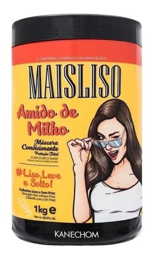 Máscara Amido de Milho Condicionante Proteção Total Kanechom