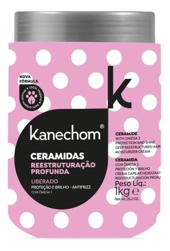 Máscara Restauração Profunda Ceramidas Kanechom Com Ômega 3