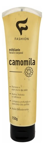 Creme Esfoliante Facial Corporal Camomila 150g Fashion