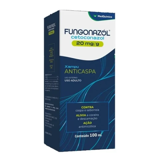 Shampoo Anticaspa Cetoconazol 20mg/ml 100ml Medquímica