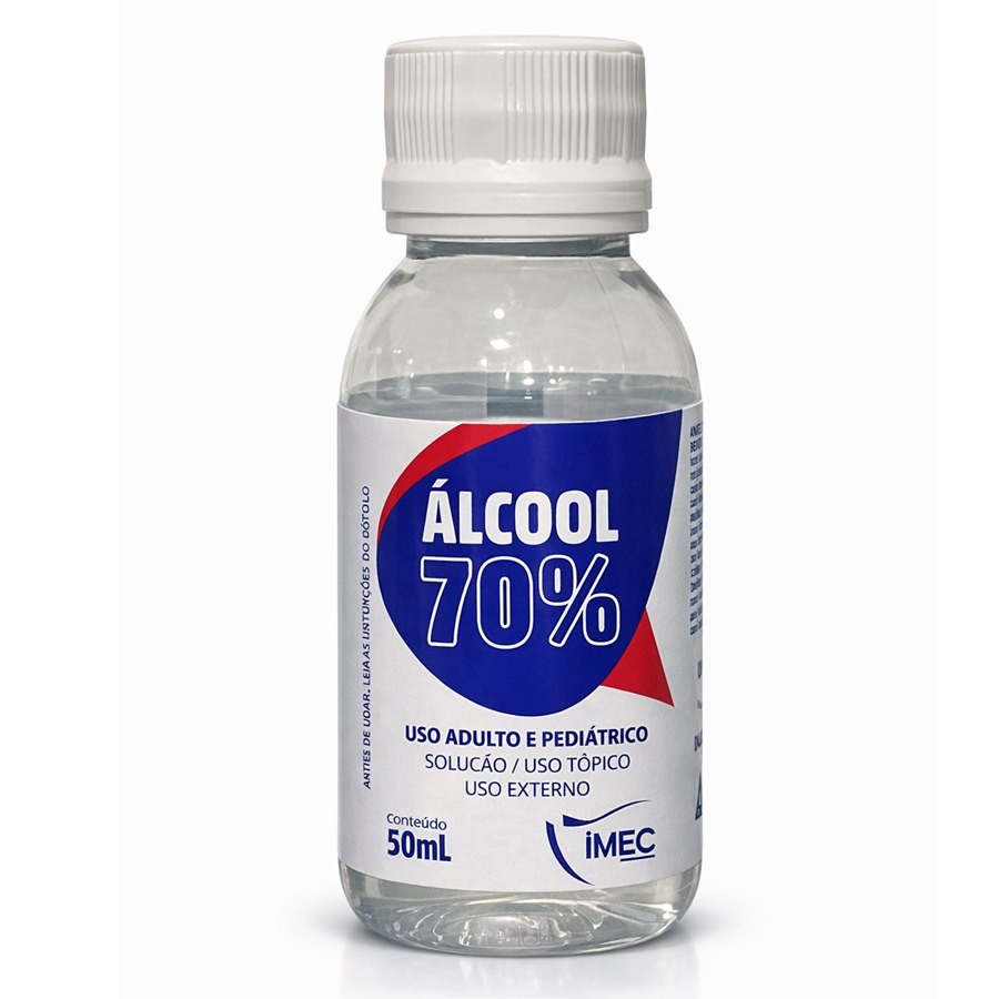 Álcool Etílico 70% Antisséptico IMEC 50ml