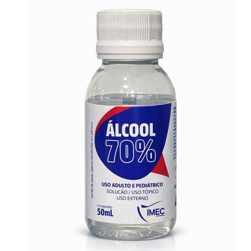 Álcool Etílico 70% Antisséptico IMEC 50ml