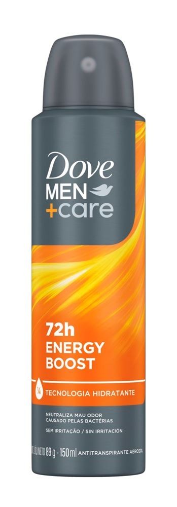 Desodorante Antitranspirante Aerosol Dove Men+Care Energy Boost 150ml