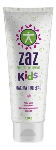 Zaz Repelente de Insetos Kids Infantil Loção Longa Duração