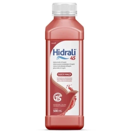 Hidrali 45 Solução Oral Sabor Maçã Vermelha 500ml Airela
