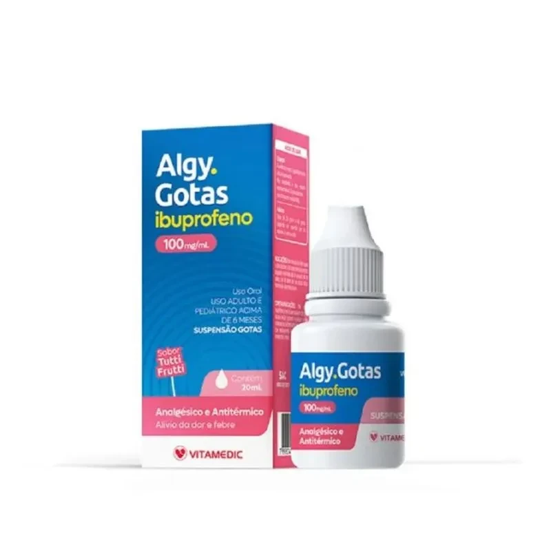 Algy Gotas 100mg/mL Suspensão Oral 20mL Vitamedic