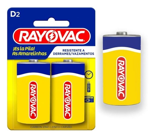 2 Pilha D Grande Comum Rayovac Lanterna Aquecedor Bebedouro