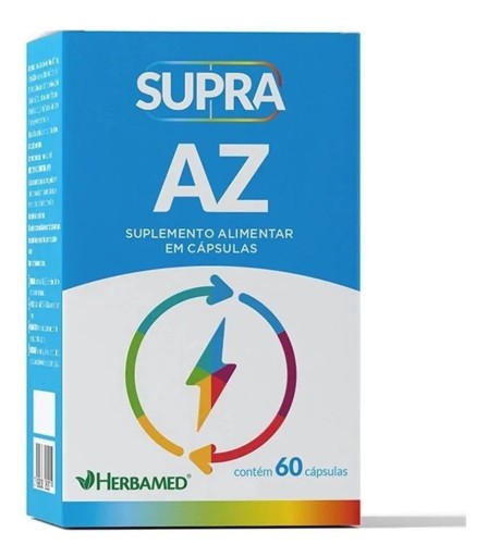 Supra Az Vitamina Zero Açúcar Cápsulas 60