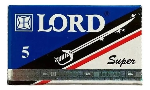 Caixinhas com 5 lâminas cada Barbear Lord Super Inox