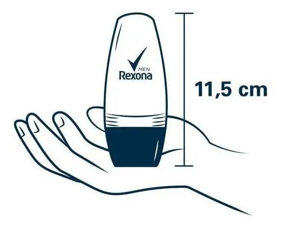 Desodorante Rexona Roll On Antibacterial Invisible 50ml