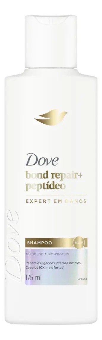 Dove Shampoo Bond Repair + Peptídeo 175ml