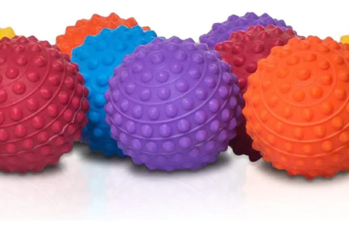 Bola Fisioterapica Crespa Sanity C/12 Unidades