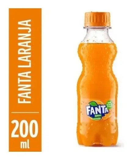 Refrigerante de Laranja Fanta Pet 200ml