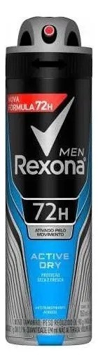Antitranspirante em aerossol Rexona Active Dry Men 200 ml