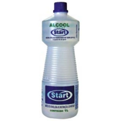 Álcool Líquido Start Química 46° INPM 1L