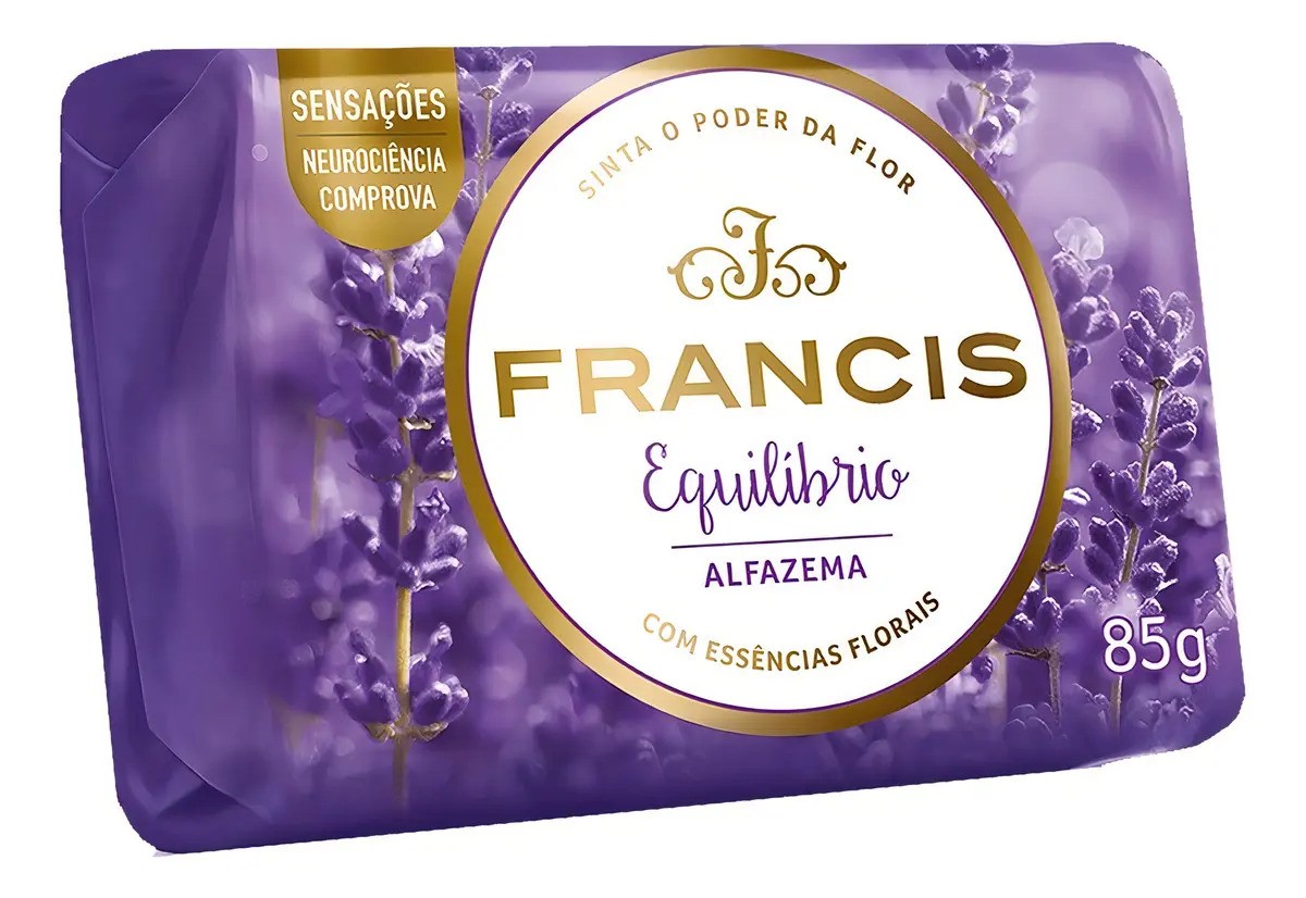 Sabonete Em Barra Alfazema 85g Francis