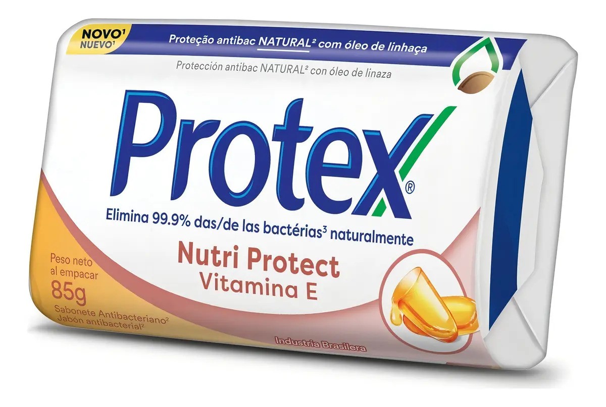 Protex Antibacteriano Vitamina E sabonete em barra 85g