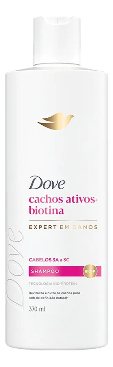 Shampoo Dove Cachos Ativos Biotina 370ml