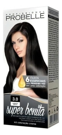 Kit Coloração Creme Probelle Super Bonita 50ml Tom 3.0