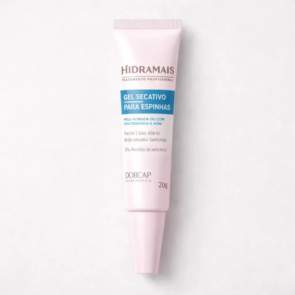 Gel Facial Secativo para acne inflamada Hidramais