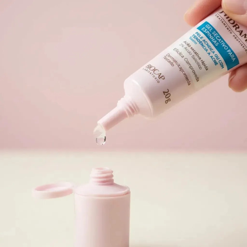 Gel Facial Secativo para acne inflamada Hidramais