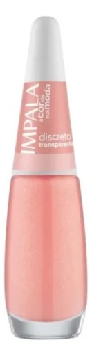 Esmalte Impala Coleção A Cor Da Moda Discreto Transparente