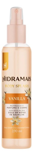 Body Splash Vanilla 190ml - Hidramais | Sofisticação Doce