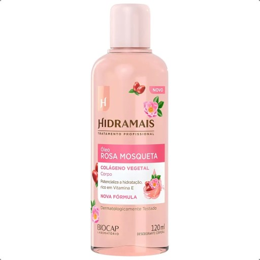 Loção Rosa Mosqueta Hidramais Pele Lisa Cheirosa Hidratada