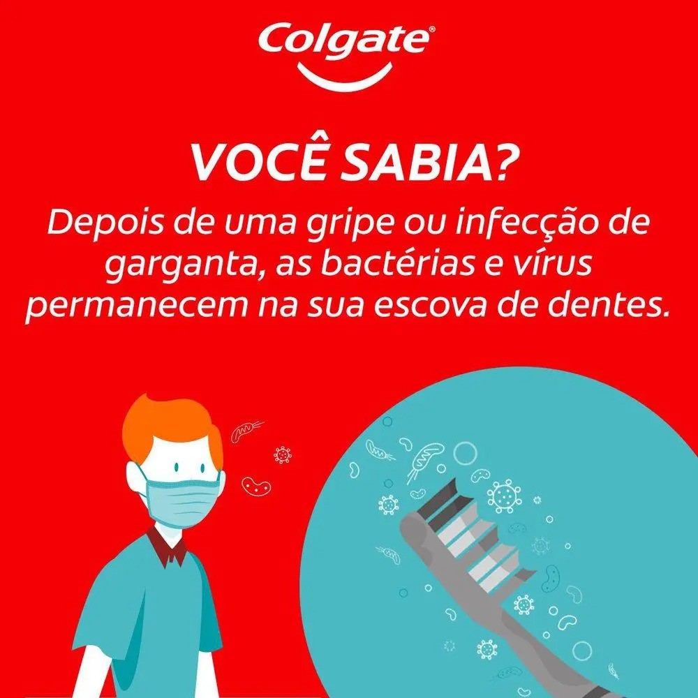 Escova Dental Colgate Classic Clean Com 4 Unidades