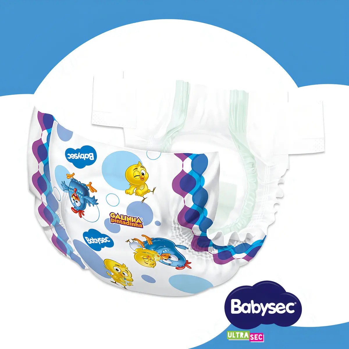 Fralda Babysec Ultrasec Jumbo M 18
