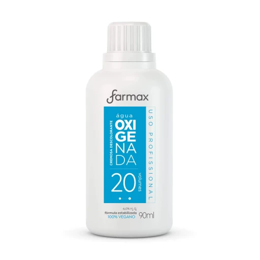 Água Oxigenada Cremosa 20 Volumes 90 ml Farmax