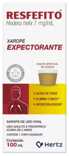 Resfefito Xarope Expectorante 7mg/mL 100mL Kley Hertz
