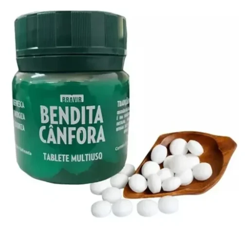 Bendita Cânfora Bravir Com 90 Tabletes