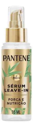 Sérum Leave-in Pantene Bambu Força e Nutrição, Controle de Frizz por até 72 horas, Não pesa no cabelo, 95ml