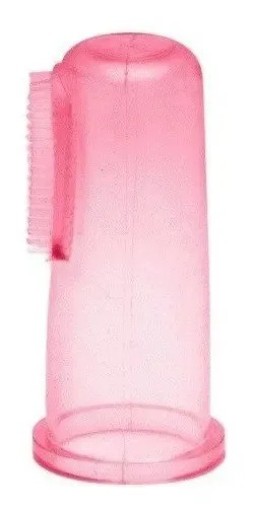 Massageador de Gengiva para Bebês - Rosa Liso