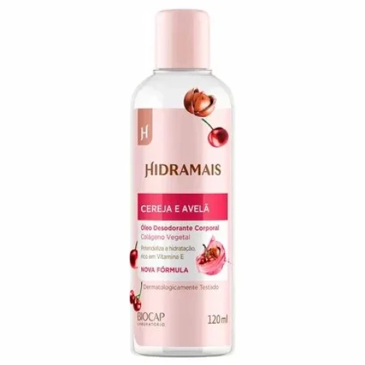 Óleo Corporal Hidramais Cereja e Avelã 120ml