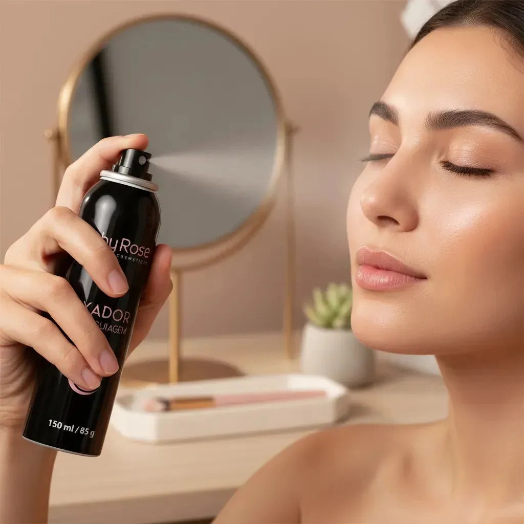Fixador de Maquiagem Spray Ruby Rose 150 ml Hb312 Matte Longa Duração Resistente Premium