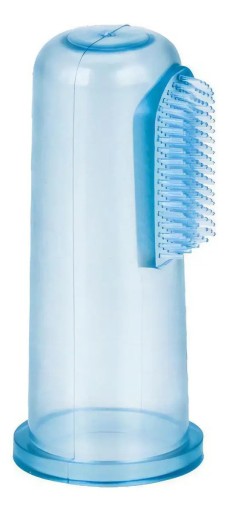 Massageador de gengiva para bebês - Azul