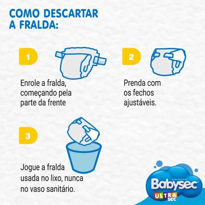 Fralda BabySec Ultrasec Galinha Pintadinha XG 12 Unidades
