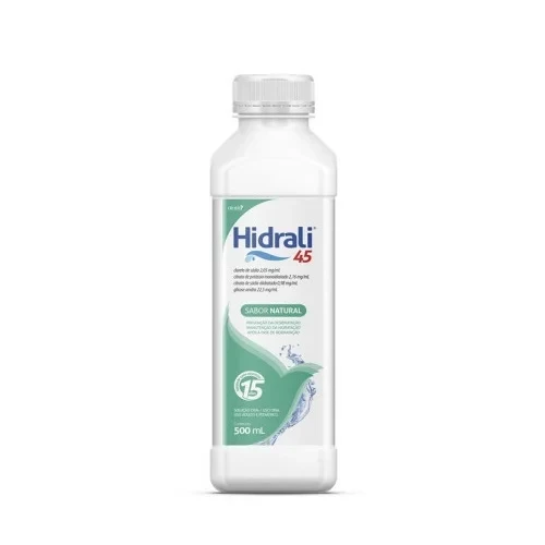 Solução Oral Hidrali 45 Airela Sabor Natural 500ml